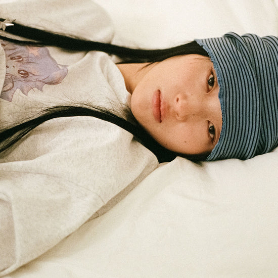 Nice Ghost Club Stripe Tuck Beanie