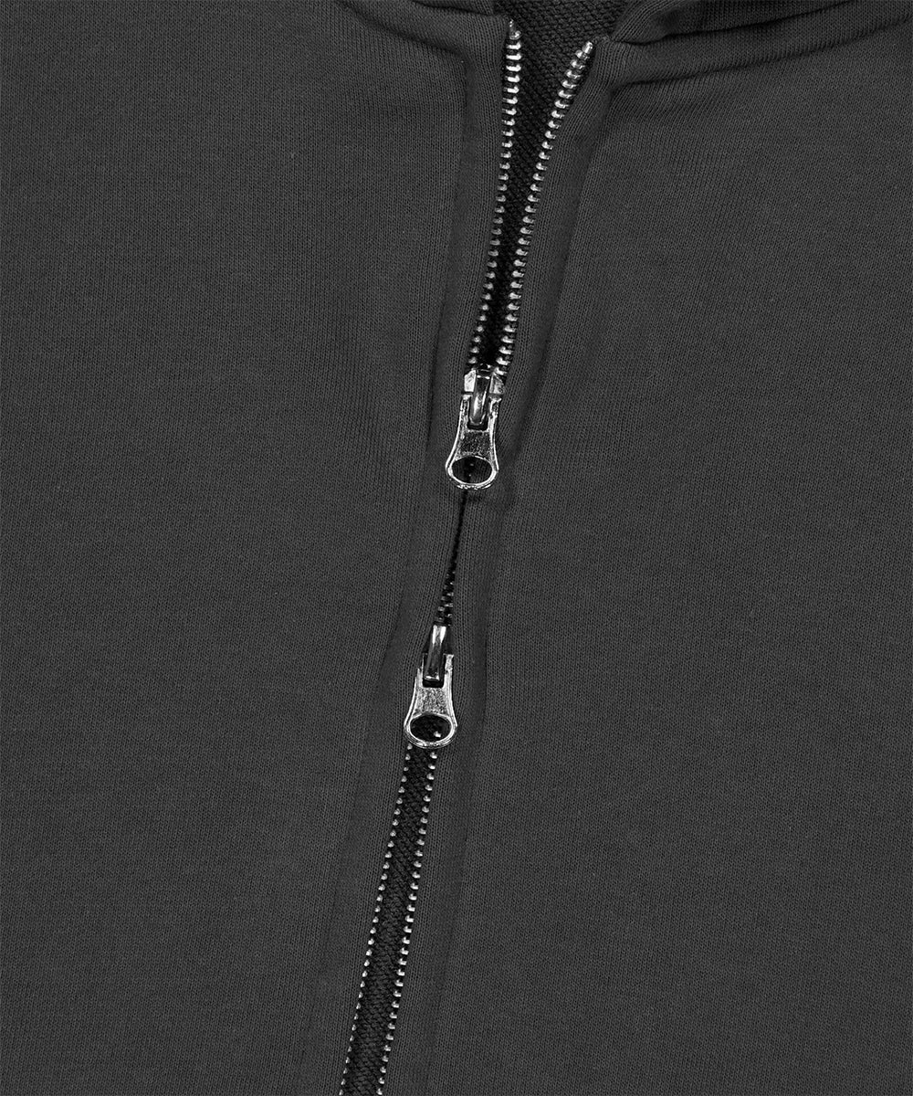 Mahagrid PRAY APPLIQUE CROP ZIP UP HOODIE