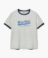 Marithé François Girbaud W Vintage Baseball Ringer Tee