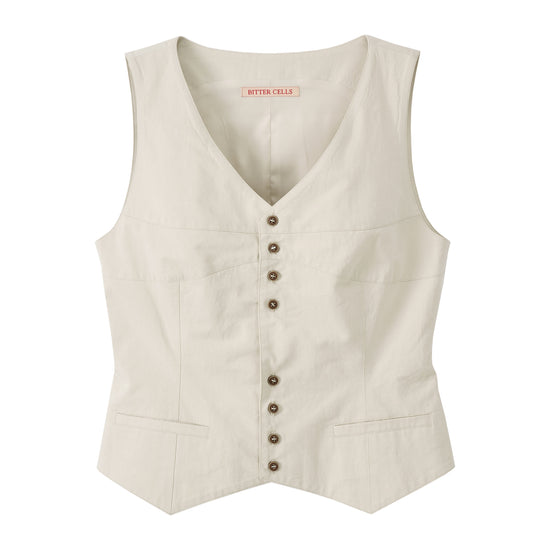 Bitter Cells Lauryn V Neck Vest
