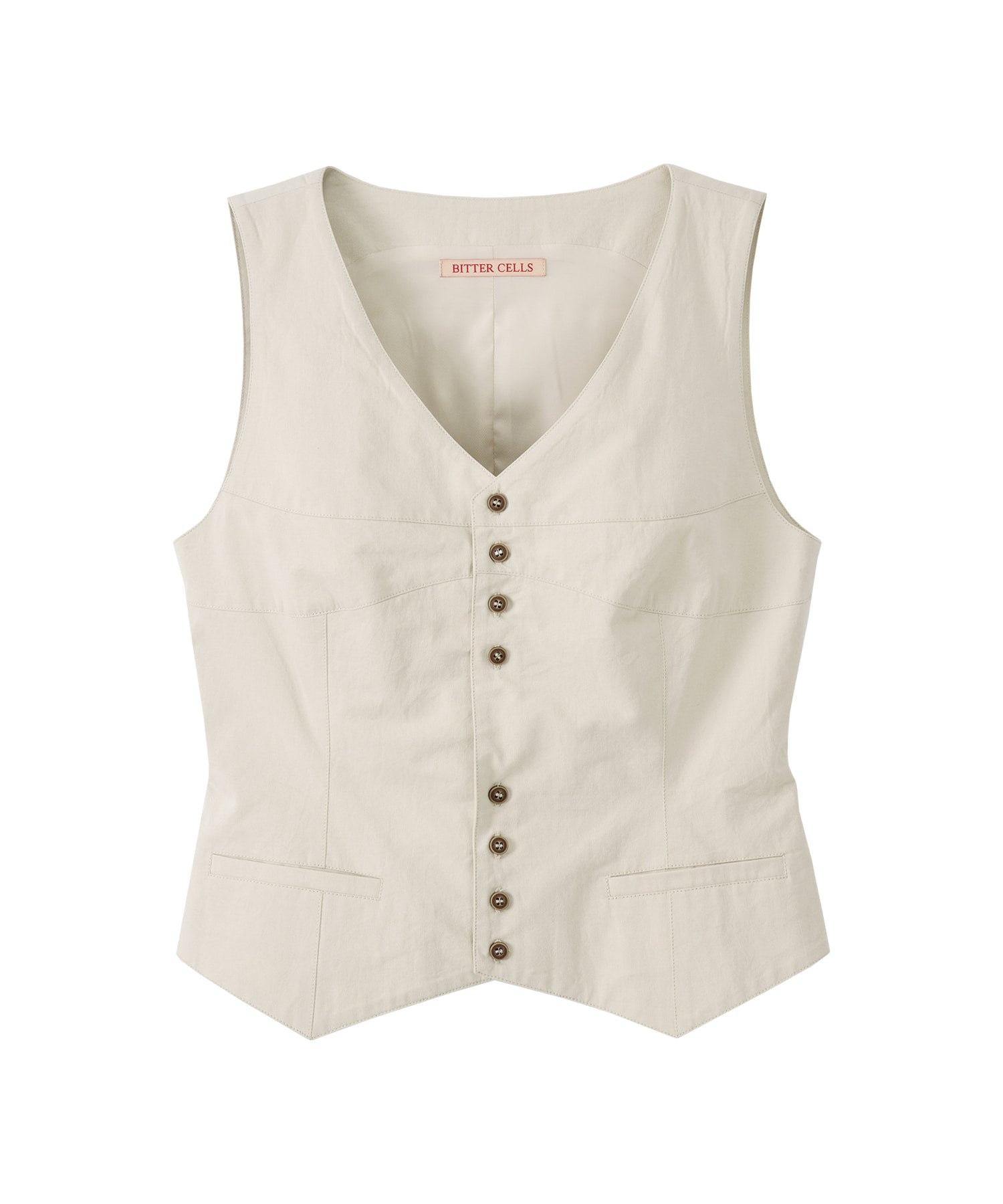 Bitter Cells Lauryn V Neck Vest