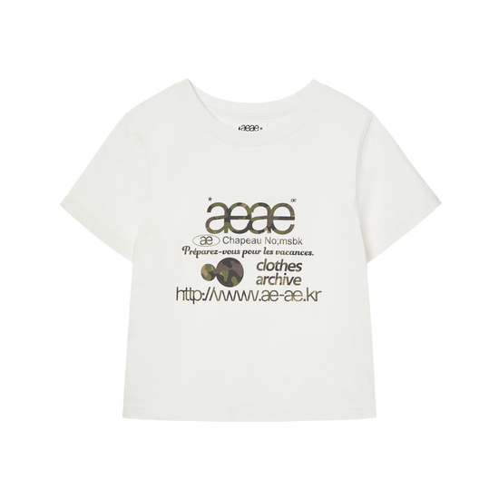 AEAE Web Logo Crop T-Shirts