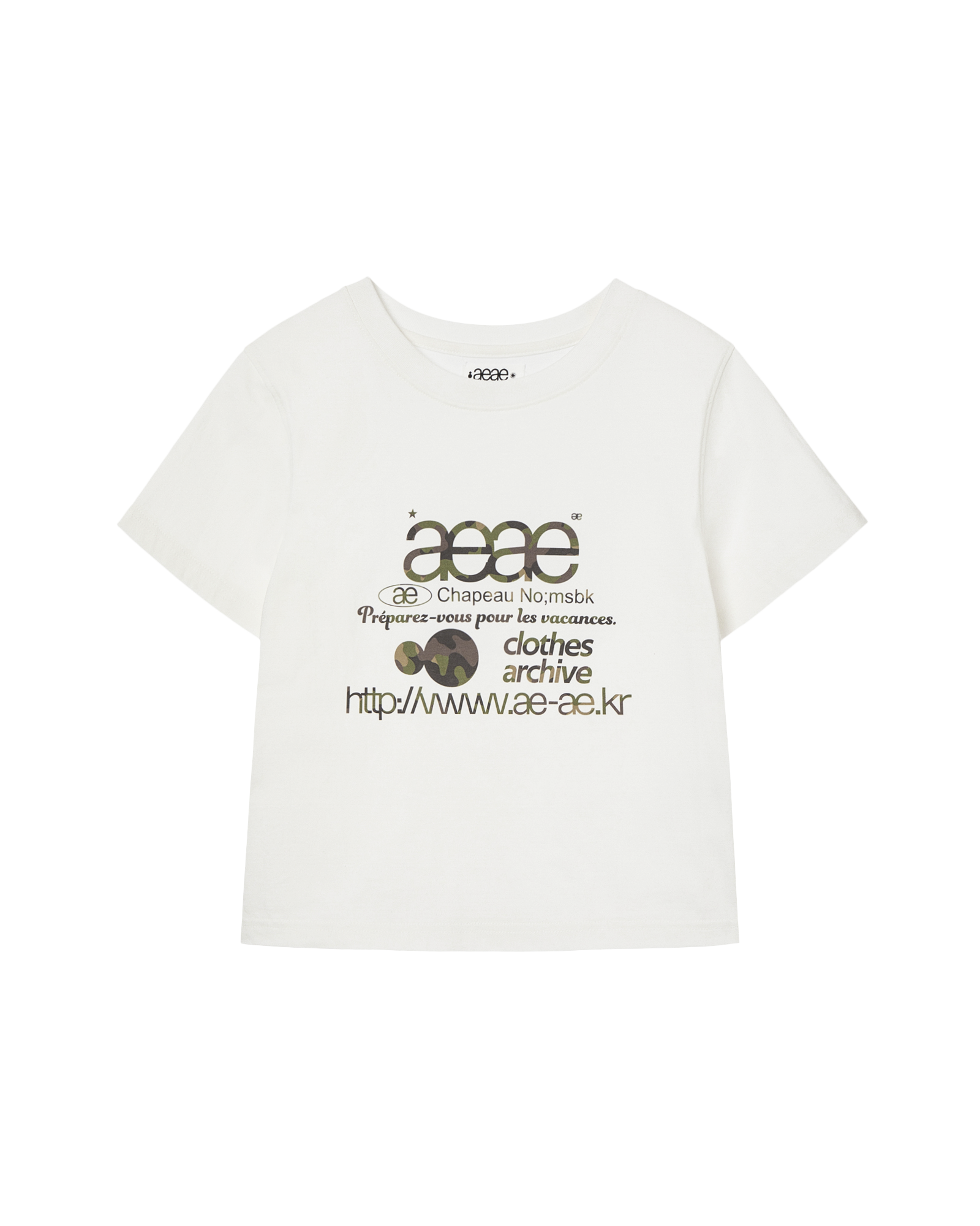 AEAE Web Logo Crop T-Shirts