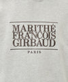 Marithé François Girbaud CLASSIC LOGO EMBROIDERY HOODIE