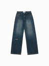 ADLV Women's Semi Boots Cut Washed Denim Pants