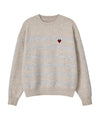 Bitter Cells 95 Vintage Stripe Knit - Beige