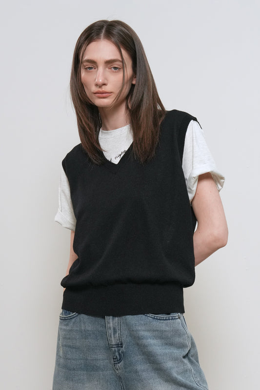 General Idea WOMAN Back Point Loose Fit Vest
