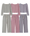 Bitter Cells [Set] Essential ST Knit Cardigan & Pants - 3 Colors