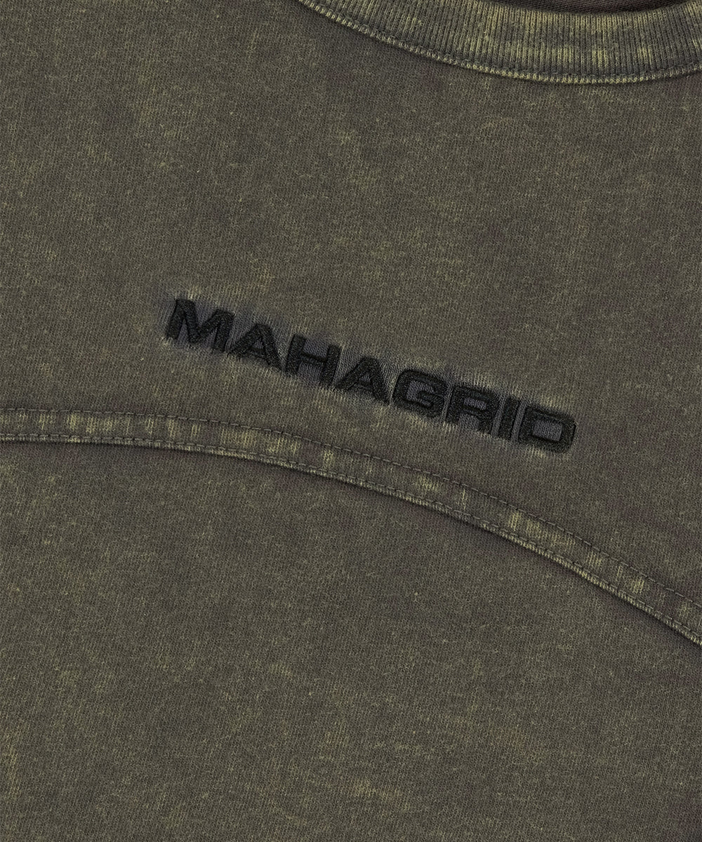 Mahagrid Washed Curved Tee