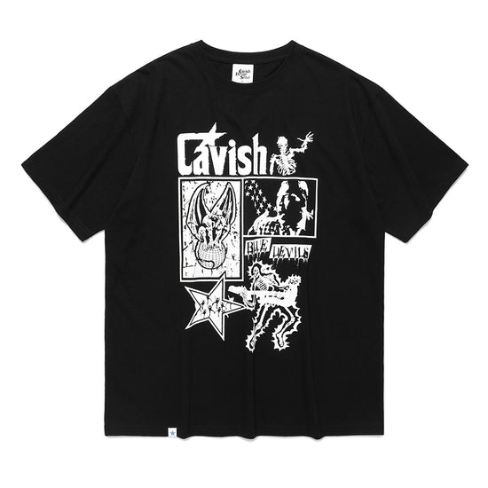 Cavish LIGHTNING SKELETON SHORT SLEEVE TEE