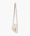 Marithé François Girbaud Kids Flap Pocket Corduroy Cross Bag Ivory