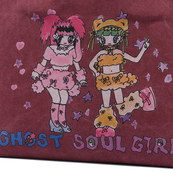 Nice Ghost Club Soul Pussy Cat Ghost Soul Girl Tote Bag