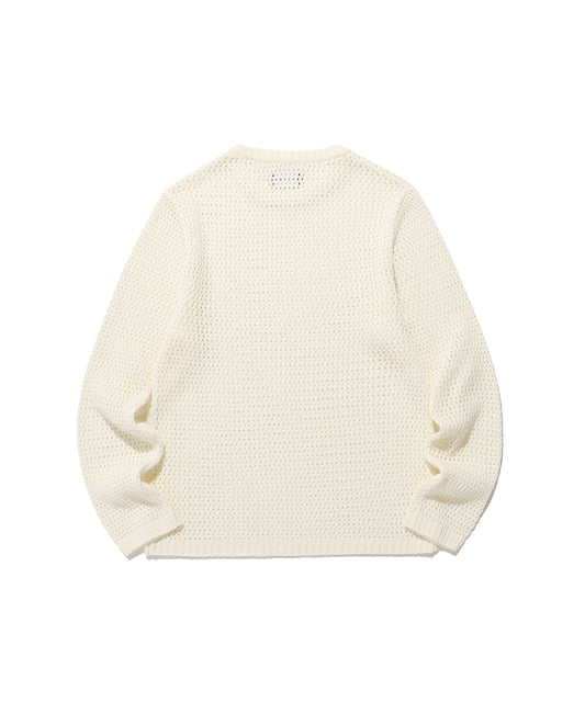 Nice Ghost Club 3 Stars Long Sleeve Knit Tee