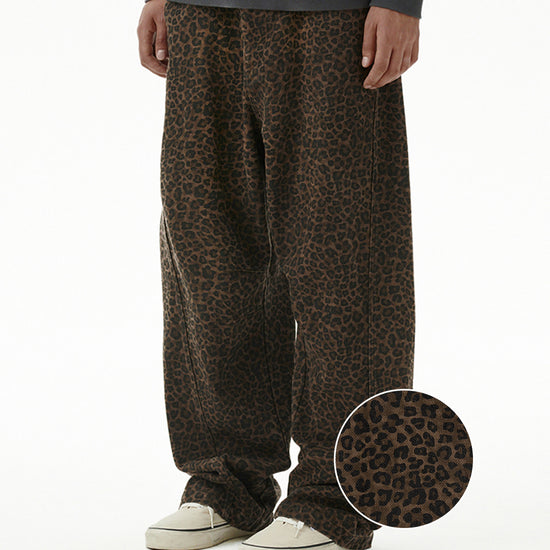 Mahagrid Curved Leopard Pant