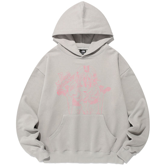 Nice Ghost Club Dark Fantasy Girl Hoodie
