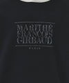 Marithé François Girbaud SHADOW CLASSIC LOGO COLOR BLOCK HOODIE oatmeal