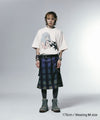 Nice Ghost Club Girl Blowing Symbol Big Tee [Beige]