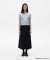Mahagrid Cable Half Sleeve Knit