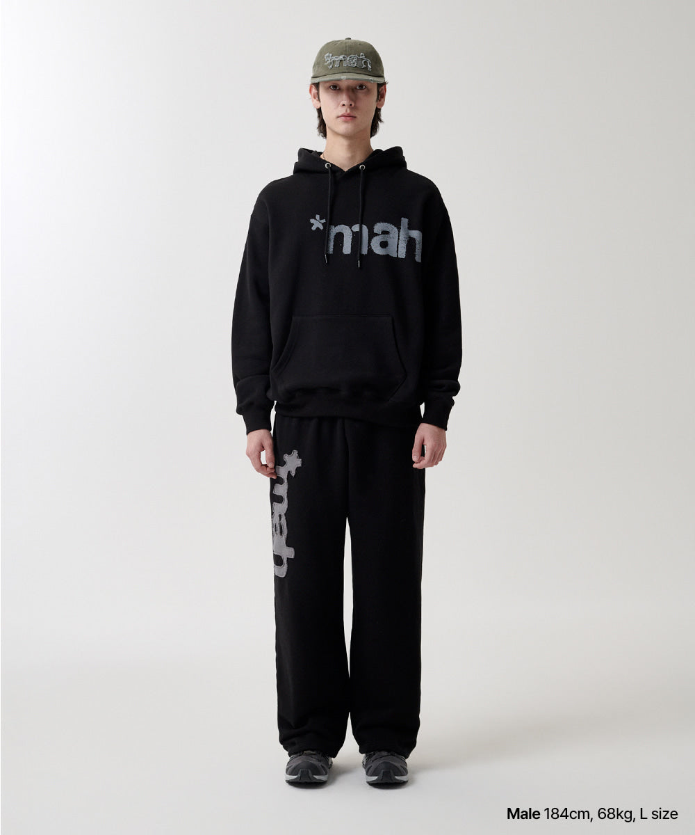 Mahagrid mah SPRAY HOODIE [BLACK]