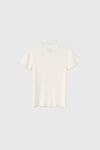 General Idea WOMAN Unbalanced Ribbed Strap Half Knit