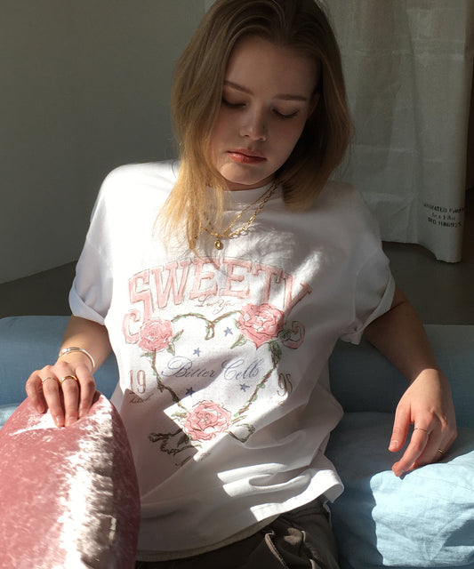 Bitter Cells Rose Petal Tee
