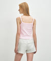Marithé François Girbaud W BASIC STRING CROP SLEEVELESS