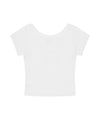 Mahagrid Butterfly Goth Wide Neck Crop Tee