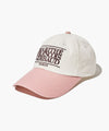 Marithé François Girbaud Classic Logo 6 Panel Color Block Cap Dark Brown