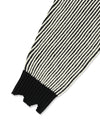 Mahagrid CUTTING CONTRAST HALF ZIP-UP KNIT
