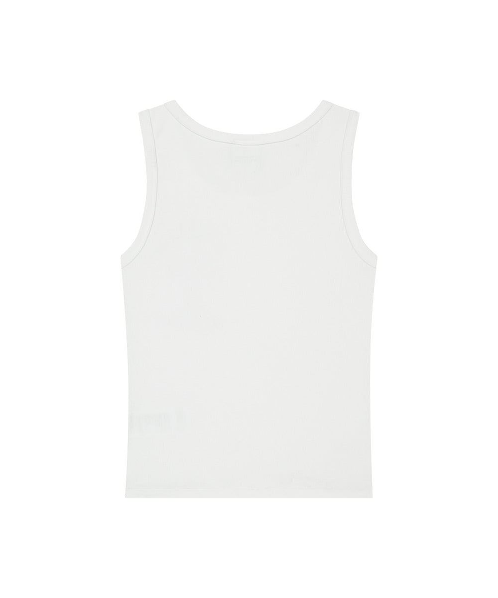 Mahagrid Cross Stud Tank Top