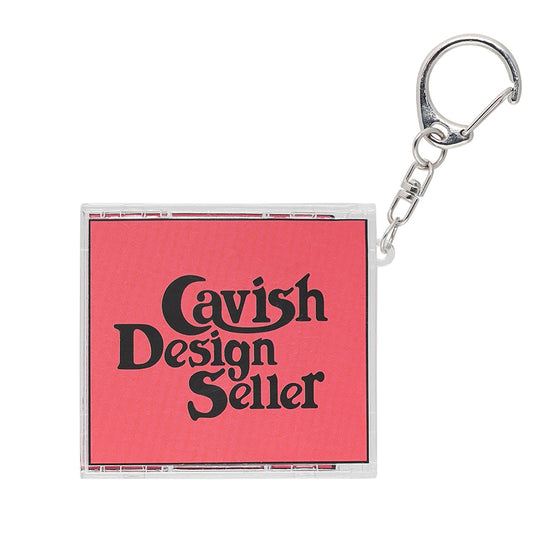 Cavish Compact Disk Keyring [Red]