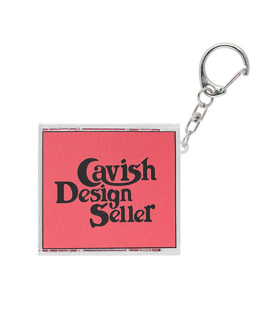 Cavish Compact Disk Keyring [Red]