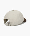 Marithé François Girbaud Classic Logo 6 Panel Color Block Cap Dark Brown