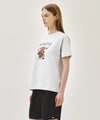 Marithé François Girbaud MARINE DRAWING DOODLE GRAPHIC TEE