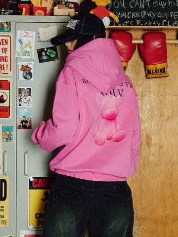 ADLV New Fuzzy Bear Hoodie