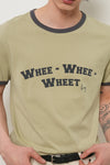 General Idea MAN WHEE Lettering Ringer Tee