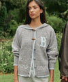 Bitter Cells Snowy Hood Cardigan