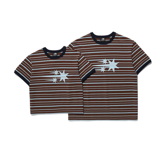 Nice Ghost Club Stripe 3 Star Basic Ringer Tee