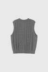 General Idea MAN Classic Crew Neck Knit Vest