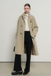 General Idea WOMAN Toggle Single Trench Coat