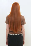 General Idea WOMAN Airy Essential Collar Half Knit