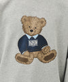 Marithé François Girbaud DOODLE BEAR SWEATSHIRT heather gray