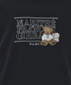Marithé François Girbaud DOODLE CLASSIC LOGO LONG SLEEVE TEE HEATHER GRAY