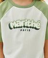 Marithé François Girbaud Kids Raglan Tee + Shorts Set-Up