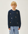 Marithé François Girbaud Kids Doodle Bear Cardigan