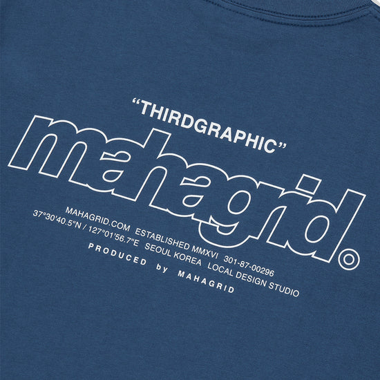 Mahagrid Back Third Logo Tee