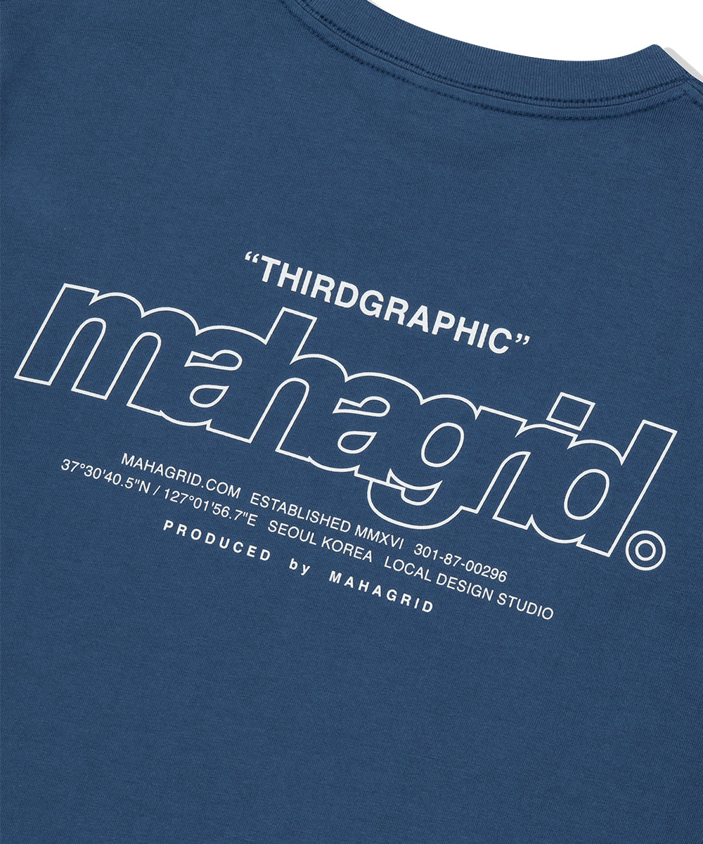 Mahagrid Back Third Logo Tee