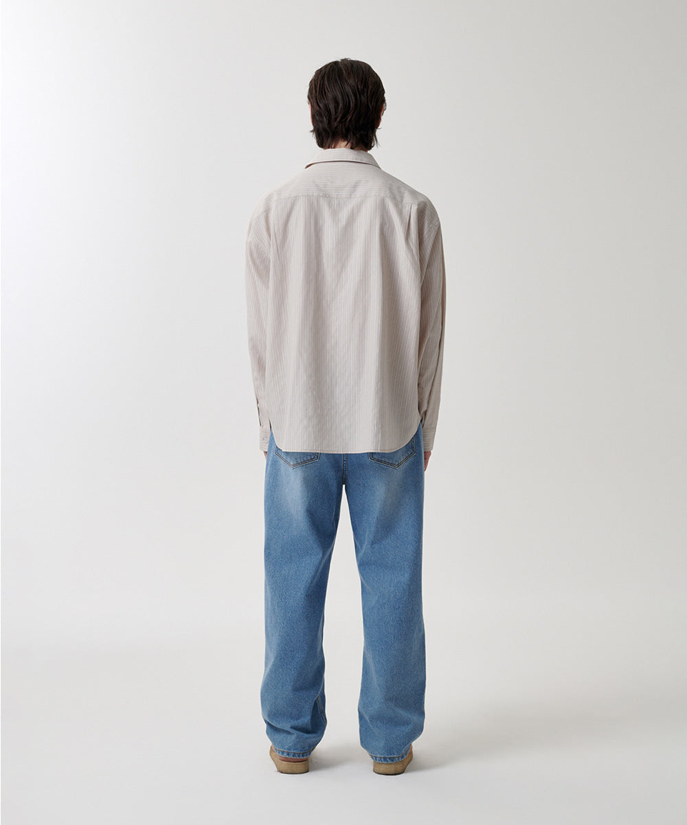 Mahagrid Comfort Stripe Shirt