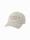 ADLV Fabric Logo Applique Ball Cap