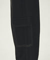 Marithé François Girbaud Kids Doodle Classic Logo Cargo Sweat Pants Black